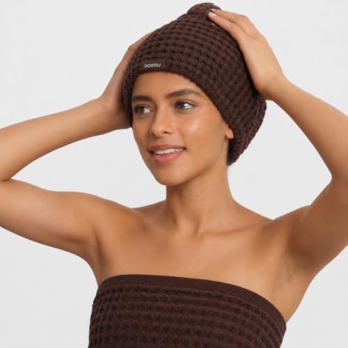 Luxury Organic Japanese Cotton Waffle Spa Headband - Image 6