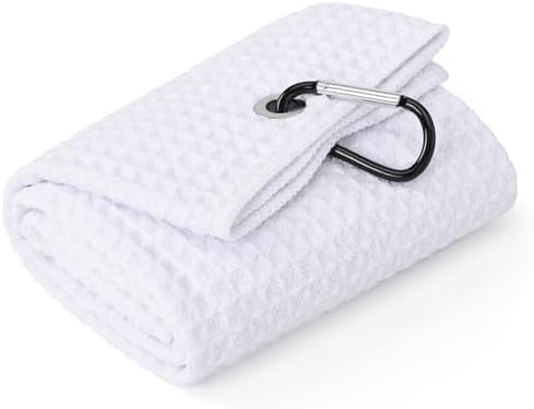 Mile High Life Golf Towel 16x24 inch, Upgraded Large Waffle Weave by MileHighLife