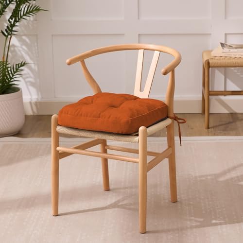 IASEAHK Memory Foam Dining Chair Cushions, 16.5"x16.5"x3.5" - Image 2
