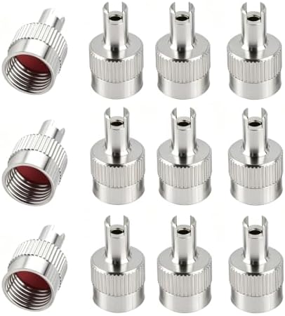 12PCS 2-in-1 Car Tire Valve Stem Caps by Unknown