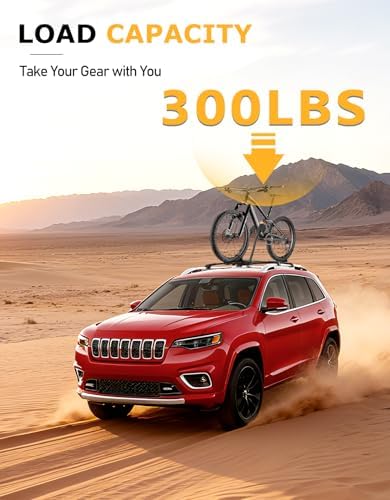 Tuyoung 300lbs Roof Rack Cross Bars - Image 3