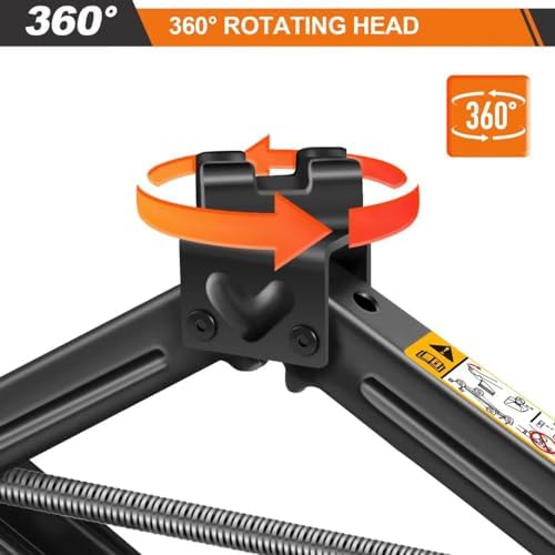 Qimu Car Jack Kit Heavy Duty Scissor Jack - Image 7