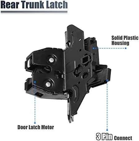 X AUTOHAUX Rear Door Liftgate Tailgate Lock Trunk Latch Actuator - Image 4