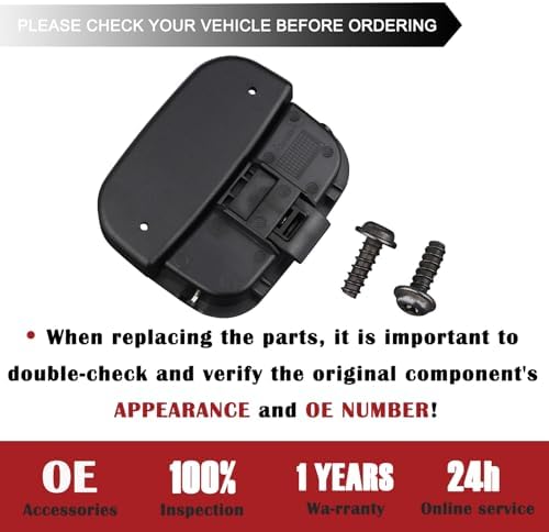 TQPONLY Cargo Floor Latch Release Handle Cover, Compatible - Image 5