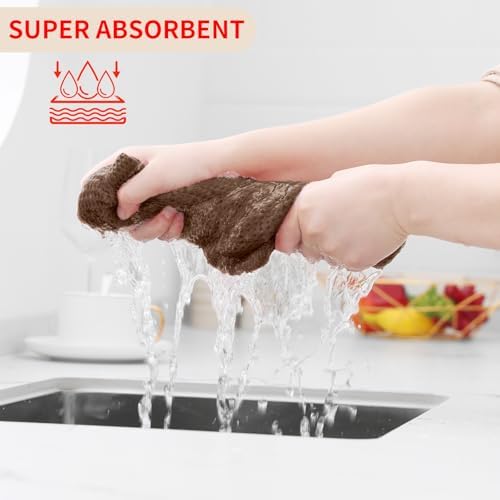 Homaxy 100% Cotton Waffle Weave Kitchen Dish Towels 4-Pack - Image 3