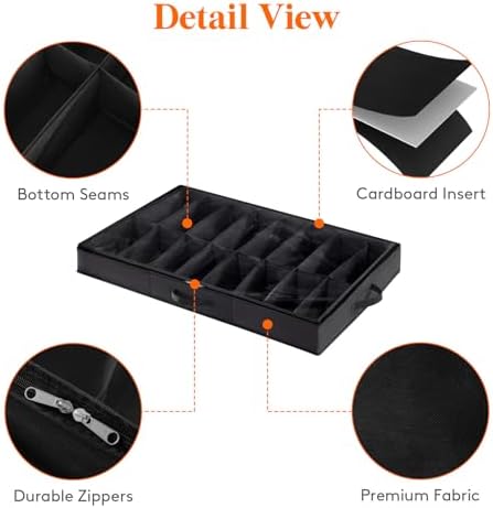Lifewit Under Bed Shoe Storage Organizer, 1 Pack - Image 6