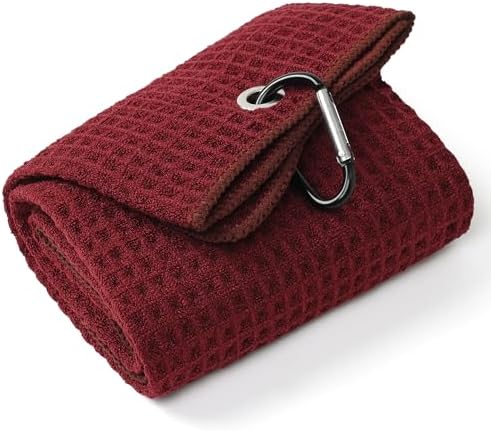 Mile High Life Golf Towel 16x24 inch, Upgraded Large Waffle Weave by MileHighLife
