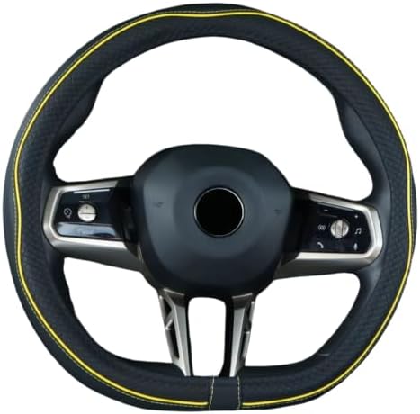 Mayco Bell Flat Bottom Steering Wheel Cover Anti-Slip, Breathable, Full Surround - Image 2
