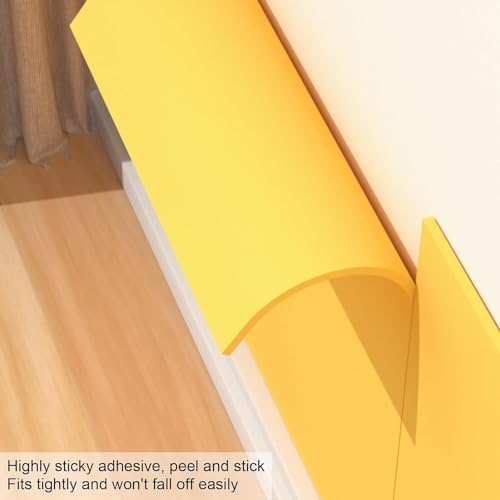 Self-Adhesive Foam Wall Protectors for Garage & Gym - Grey Rubber, 39.3"x39.3" (100x100cm) - Ideal for Studio Protection & Damage Prevention