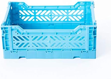 2 x AY-KASA Collapsible Storage Bin Container Basket Tote, Folding Basket Crate - Image 5