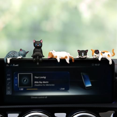Cat Car Interior Accessories Dashboard Decorations by Kiofs