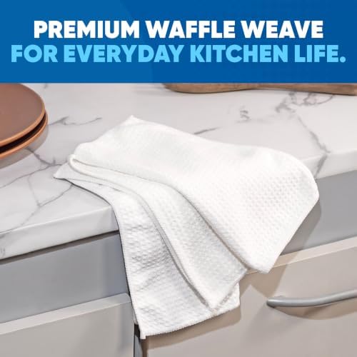 Microfiber Wholesale Dish Cloths, 6 Pack – Soft Waffle Weave Kitchen Wash - Image 4