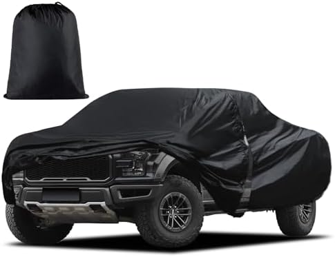 Truck Cover Waterproof Fit for Ford F150 Raptor Chevrolet Silverado 1500 by Migaven