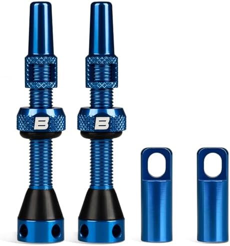 BWSHLF Tubeless Presta Valve Stem 40/44/55/60/65/70/80/100 mm, Super Light by BWSHLF
