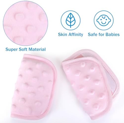 Accmor Baby Car Seat Strap Covers Shoulder Pads, Super Soft Seat Belt Covers - Image 4