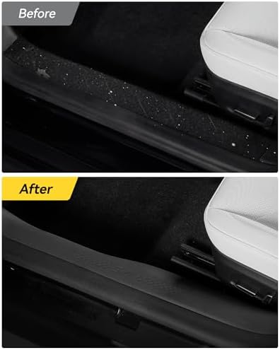 3W Tesla Model Y Juniper 2025 2026 5 Seat Door Sill Protector (Not Standard - Image 4