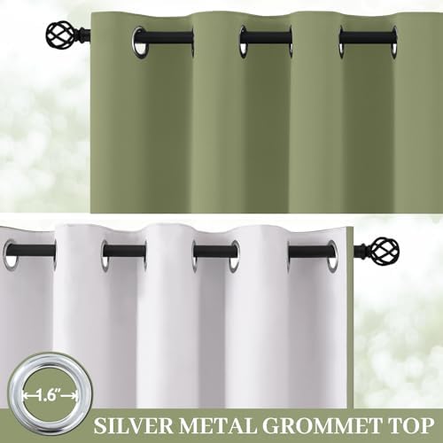 Yakamok Sage Blackout Curtains 72 Inches Long - Image 2