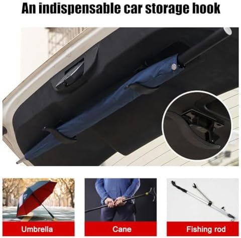 2 Pcs Car Umbrella Holder, 2025 New Portable Umbrella Trunk Back Car Purse - Image 5