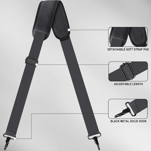 Shoulder Strap 72 inch, Universal Replacement Laptop Shoulder Strap - Image 3