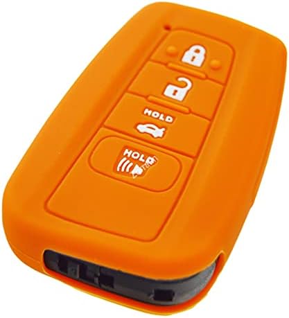 Silicone Remote Key Fob Cover for Toyota Camry 2018-2024 XLE XSE LE SE Corolla by Zorratin