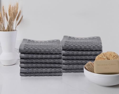 COTTON CRAFT Euro Spa Waffle Wash Cloth - Image 2