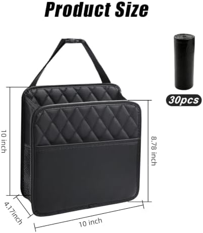Car Seat Back Organizer Waterproof Backseat Storage Bag - Image 2