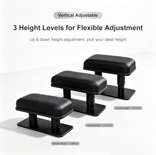 Car Armrest Pad, Car Door Arm Rest Cushion，Left Elbow Support, General Leather - Image 2