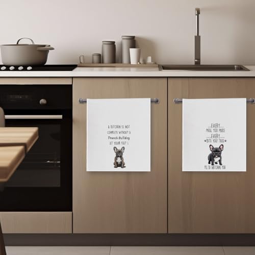 French Bulldog Dish Towels Set - Image 4