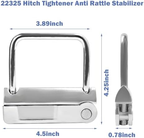 22325 No-Tool Anti-Rattle Hitch Clamp Tightener - Image 2