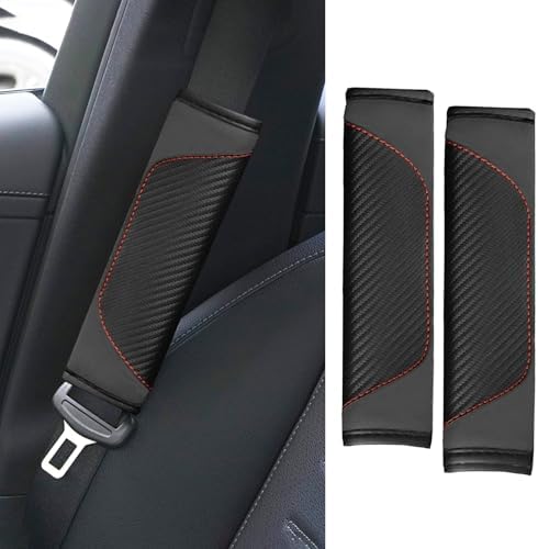 2PCS Car Seat Belt Cover Pads, Seatbelt Shoulder Cushion by ongfuwu