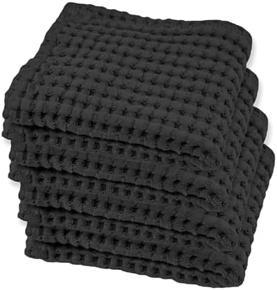 GILDEN TREE Waffle Bath Towels Wash Cloths by GildenTree