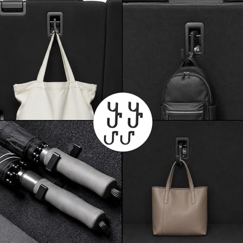 Car Umbrella Holder, 4 Pack No Drill Car Umbrella Hook, Stable Wet Umbrella - Image 7