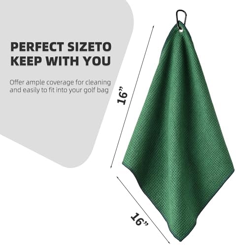 Mile High Life Microfiber Golf Towel 3 Pack Waffle - Image 4