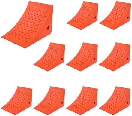 Mytee Products 10 Pack Polyurethane Small Wheel Chock W/Mounting Holes by MyteeProducts