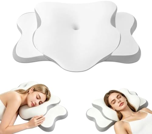 Cervical Neck Pillow for Neck Pain Relief & Side Sleeper | Ergonomic Pillow for by WeiTrust