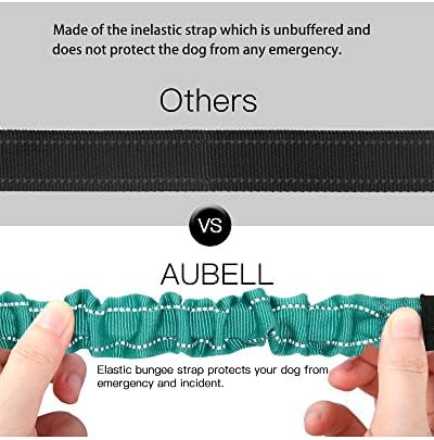 AUBELL Dog Seat Belt for Car, Updated 3-in-1 Bungee Dog Car Harness - Image 5