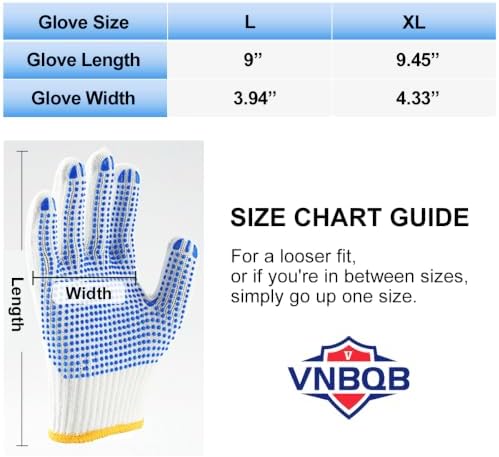 240 Pairs Cotton Work Gloves Bulk - Image 5