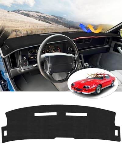 CARTIST Dash Cover for 1982-1992 Chevrolet Camaro Z28 Dashboard Cover Mat by cartist