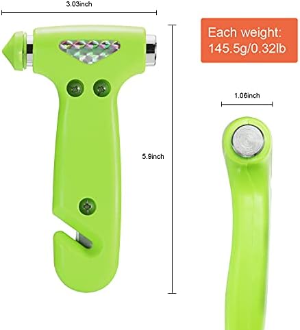THINKWORK 6-in-1 Car Safety Hammer, Emergency Escape Tool - Image 4