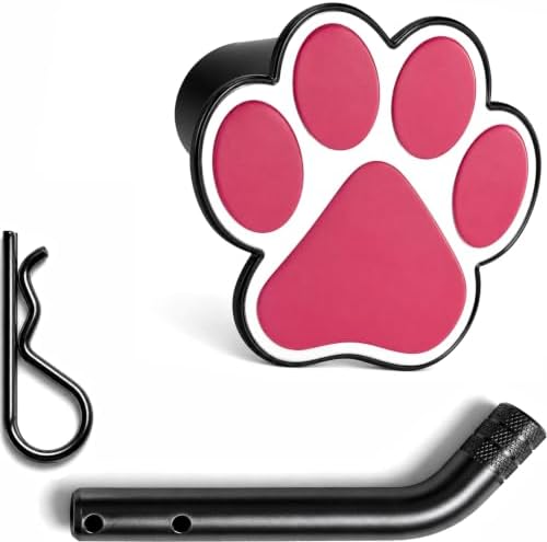 Dog Paw Metal Hitch Cover by LFPartS