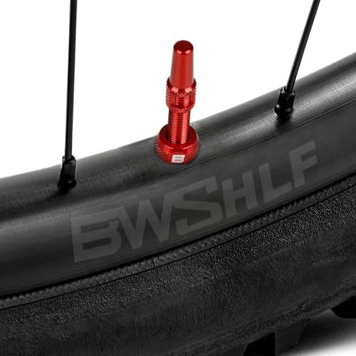 BWSHLF Tubeless Presta Valve Stem 40/44/55/60/65/80/100 mm, Super Light Alloy - Image 6