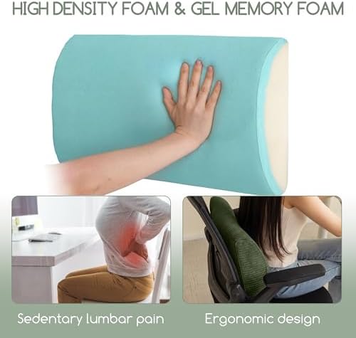 Lumbar Support Pillow for Recliner Chair/Accent Chair/Couch, Extra Large Memory - Image 3