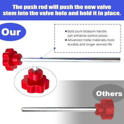 Quick Change Car Tire Valve Tool Kit, Tire Valve Stem Core Remover - Image 3