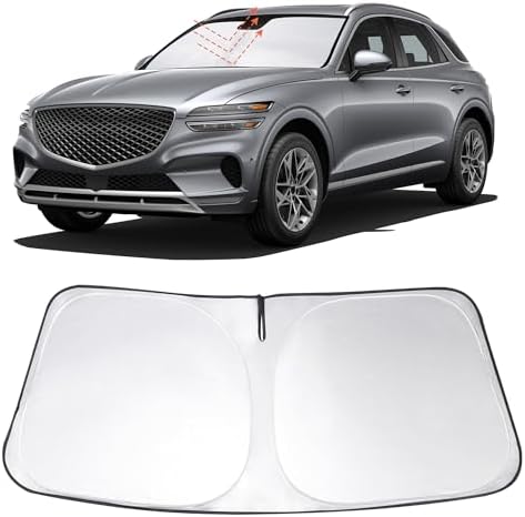 Windshield Sun Shade Sunshade for 2022-2025 2026 Genesis GV70 by LHFLIVE