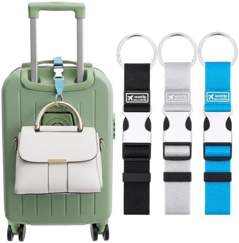 3 PCS Luggage Connector, Quvvarly Add a Bag Luggage Strap Heavy Duty by Unknown