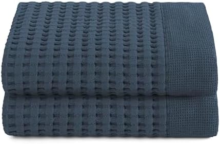 GILDEN TREE Waffle Hand Towels for Bathroom Quick Dry Large Luxury Lint Free by GildenTree
