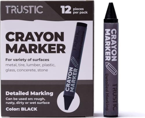 Lumber Crayon for Wood, Tire Paint Marker Crayons by Trustic