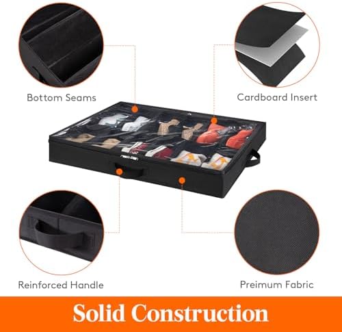 Lifewit Under Bed Shoe Storage Organizer, 1 Pack - Image 3