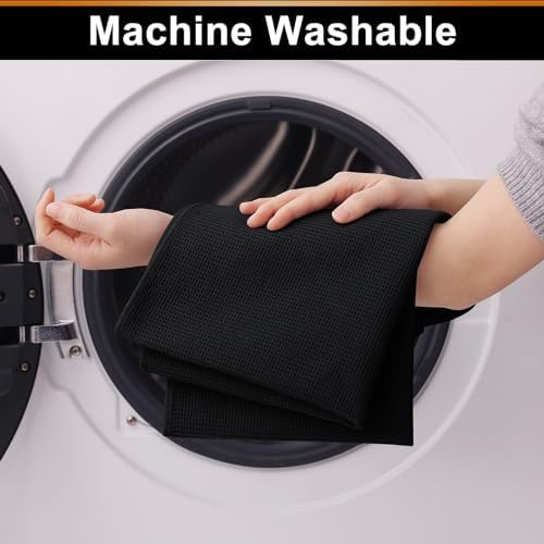 Homaxy 100% Cotton Waffle Weave Kitchen Towels, 6 Pack - Image 5