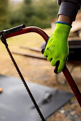 G & F 1516 Premium High Visibility Work and Gardening Gloves - Image 5